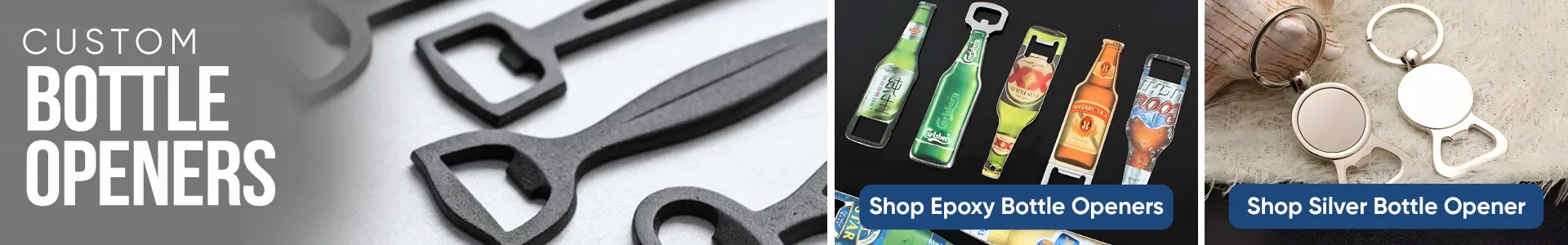 CustomShotGlassNow.com Bottle Openers