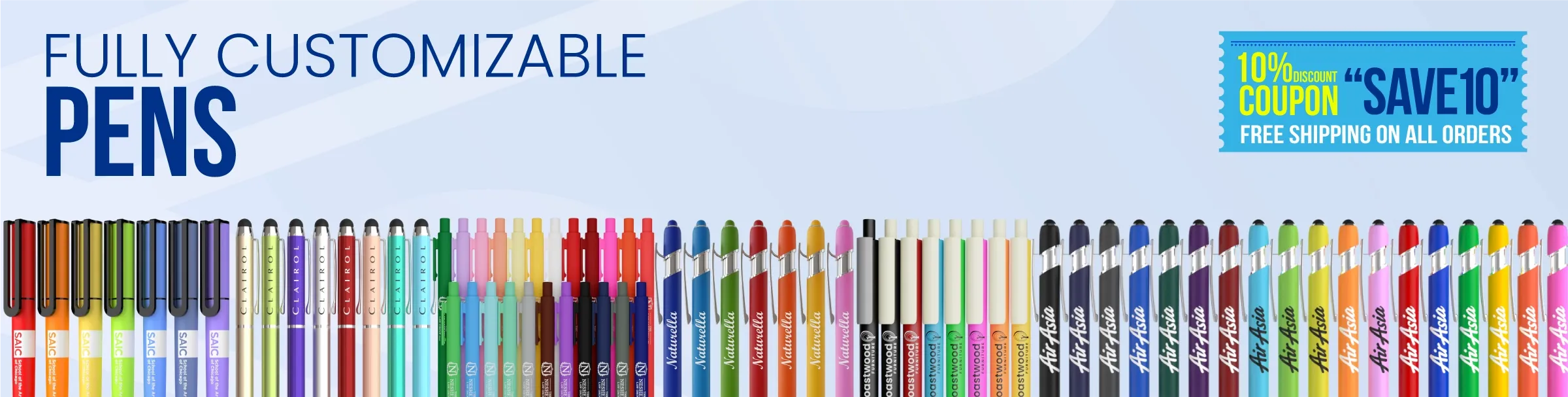 CustomShotGlassNow.com Pens