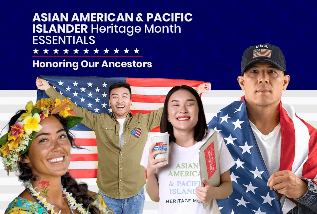 CustomShotGlassNow.com Asian American and Pacific Islander Heritage Month