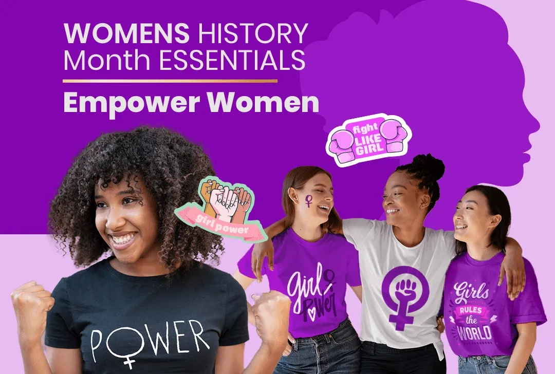 CustomShotGlassNow.com Women's History Month
