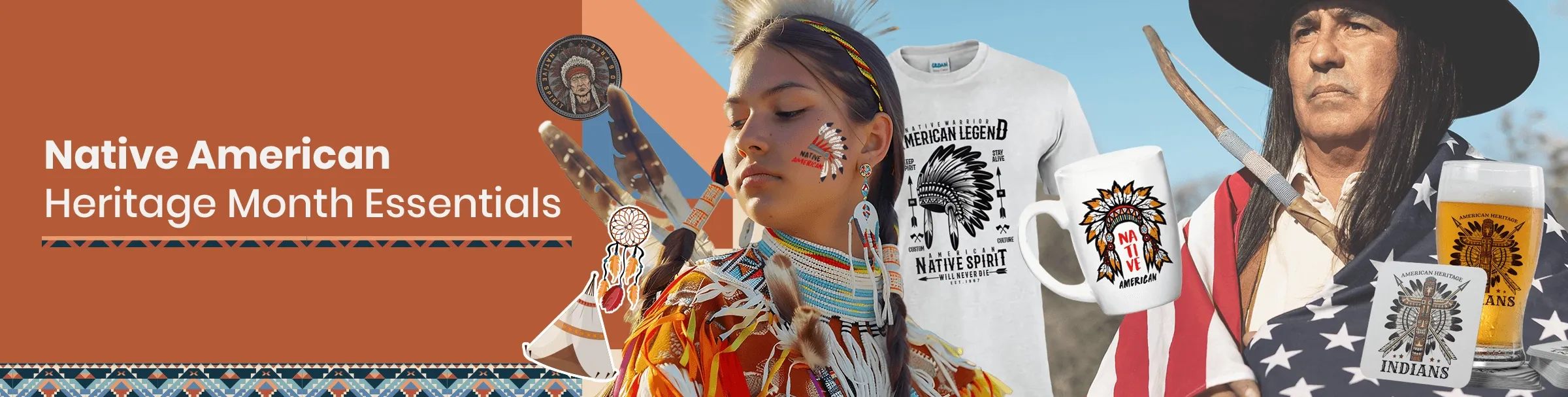 CustomShotGlassNow.com Native American Heritage Month Essentials