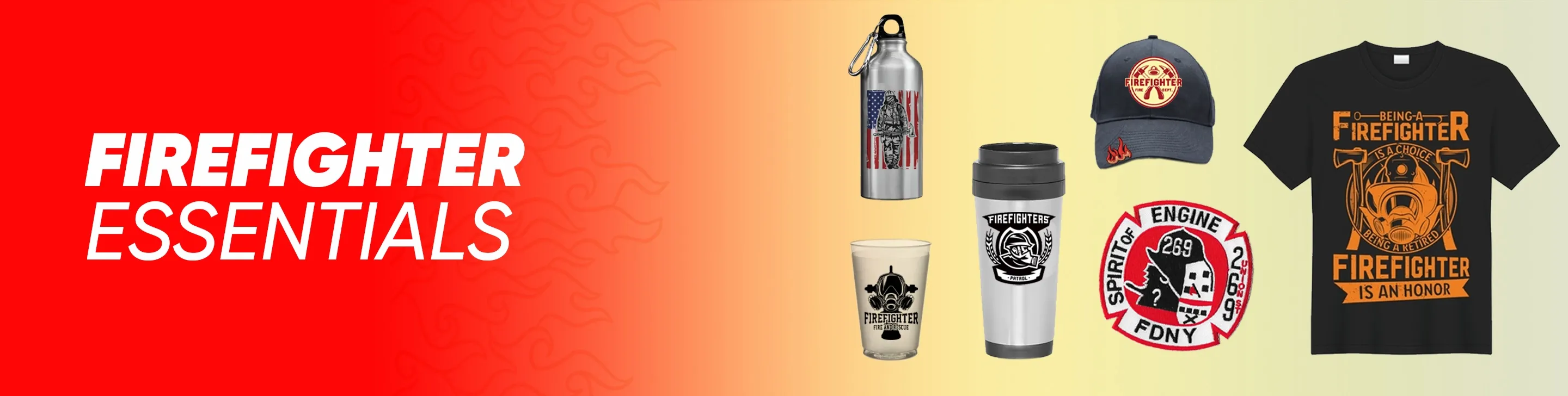 CustomShotGlassNow.com Firefighter