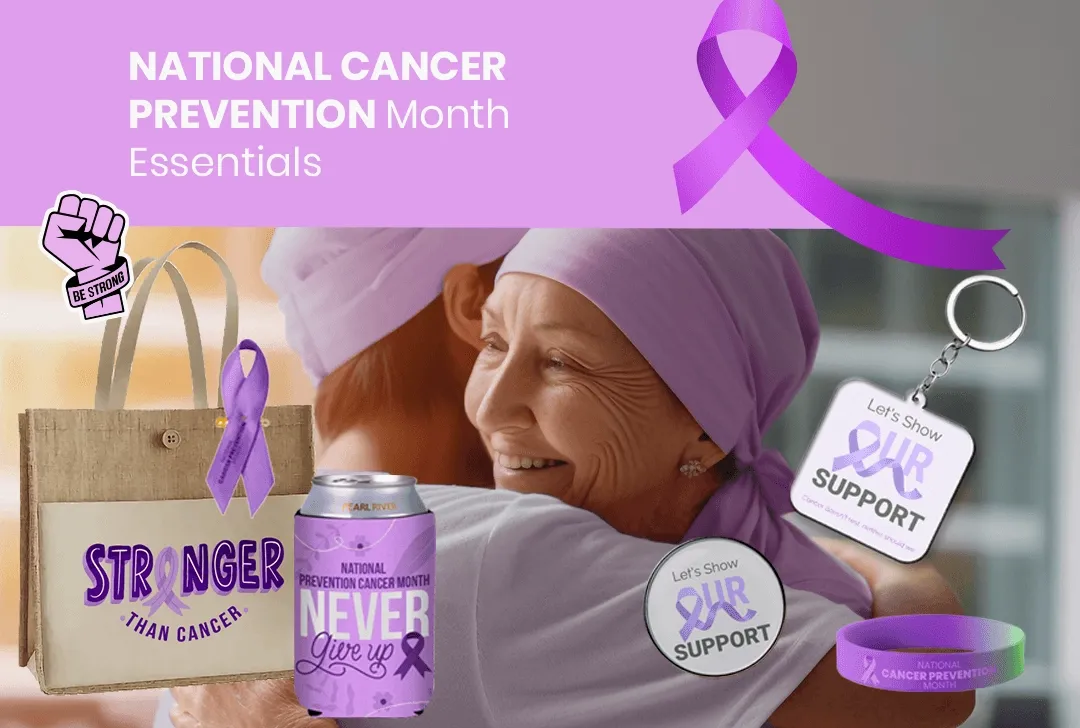 CustomShotGlassNow.com National Cancer Prevention Month