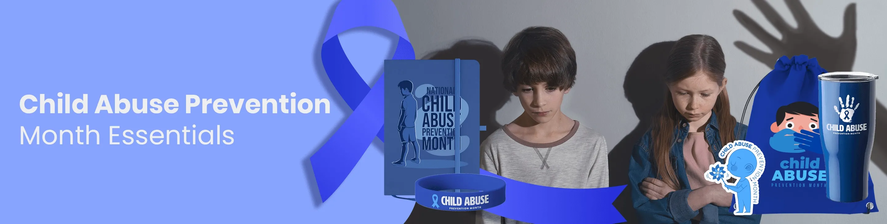 CustomShotGlassNow.com Child Abuse Prevention Month