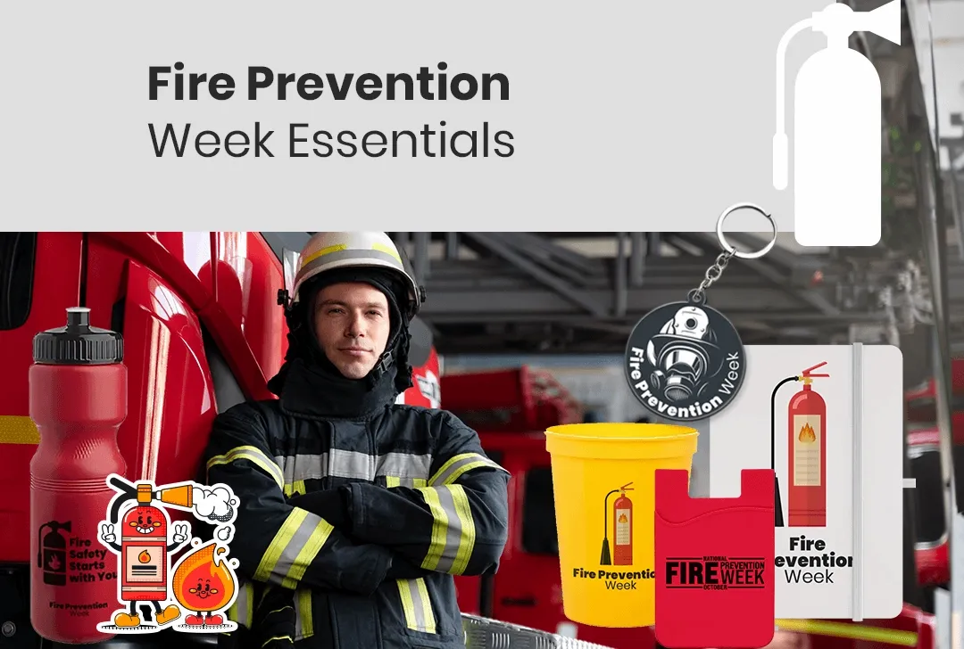 CustomShotGlassNow.com Fire Prevention Week