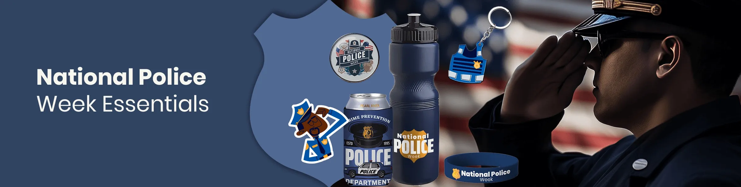 CustomShotGlassNow.com National Police Week
