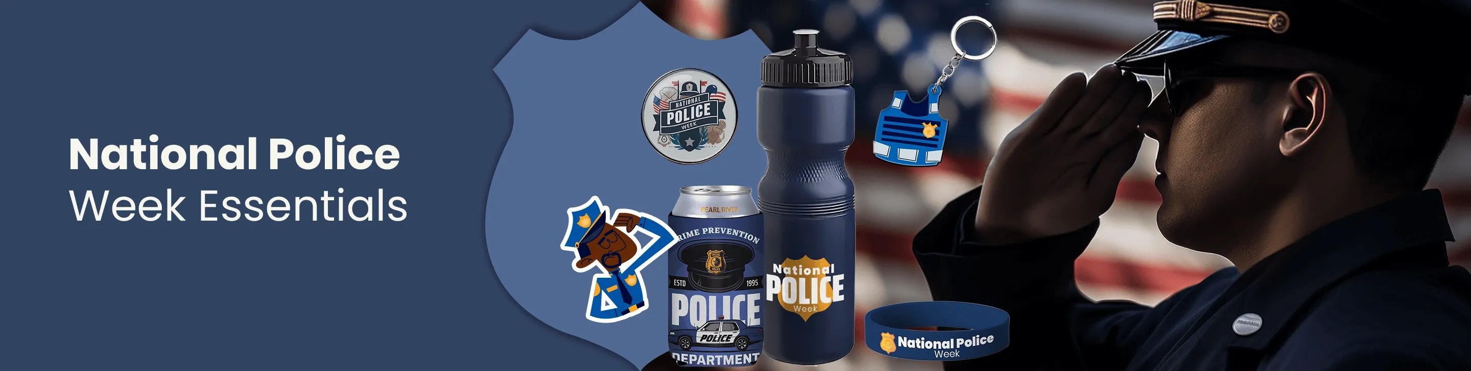 CustomShotGlassNow.com National Police Week