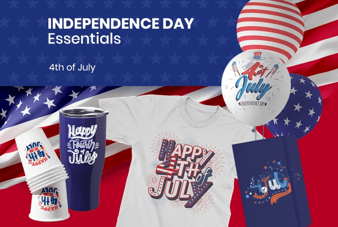 CustomShotGlassNow.com Independence Day
