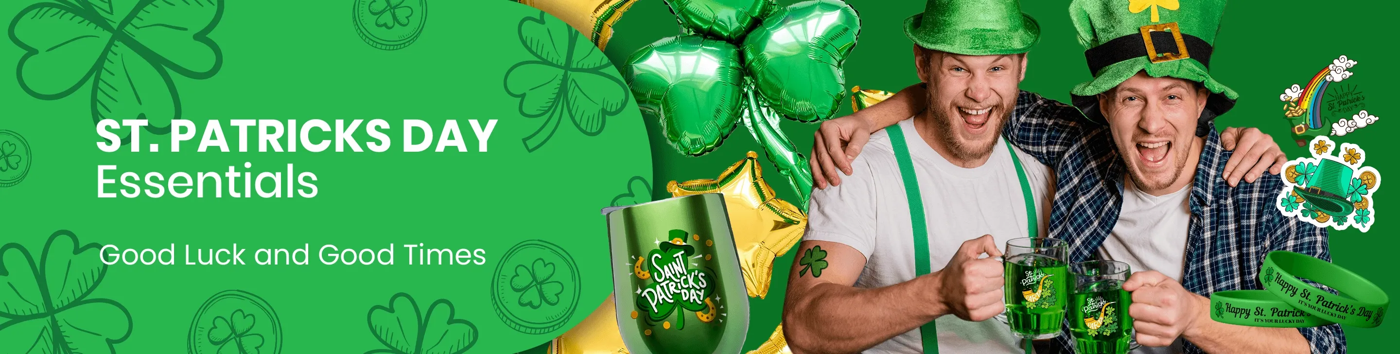 CustomShotGlassNow.com St. Patrick's Day
