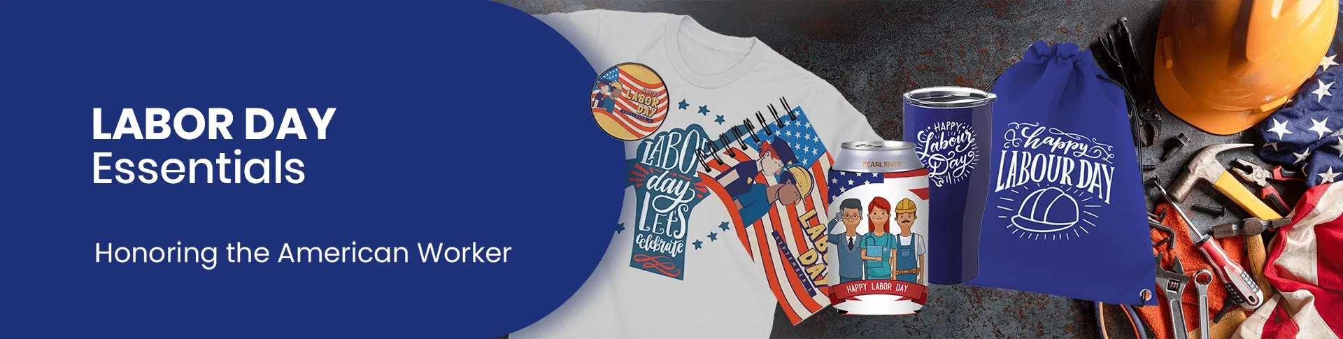 CustomShotGlassNow.com Labor Day