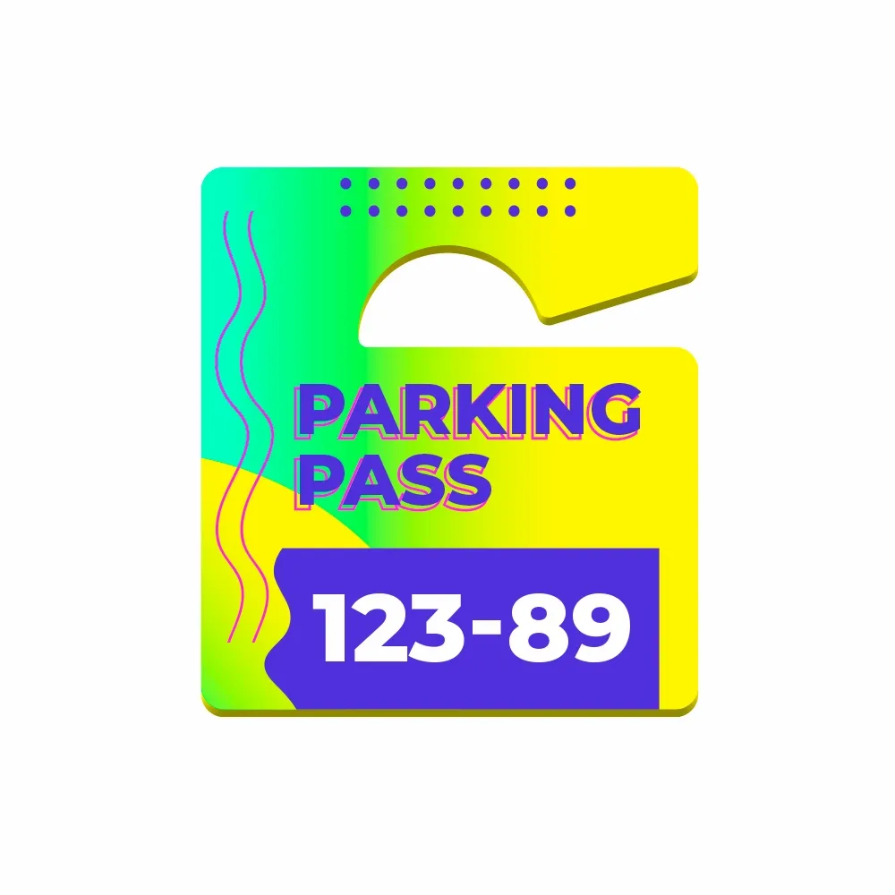 Parking Passes - Custom Shot Glass Now
