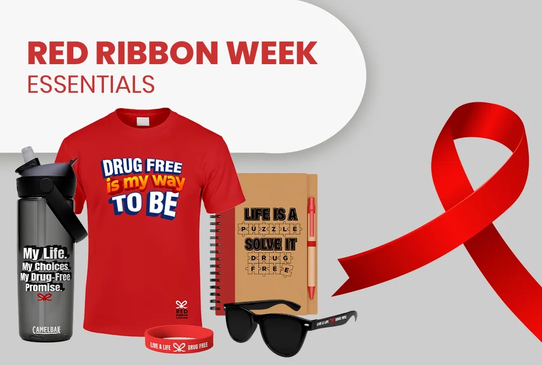 CustomShotGlassNow.com Red Ribbon Week