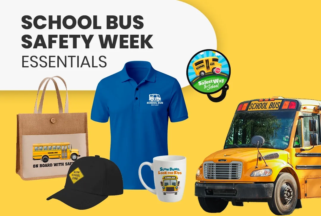 CustomShotGlassNow.com School Bus Safety Week