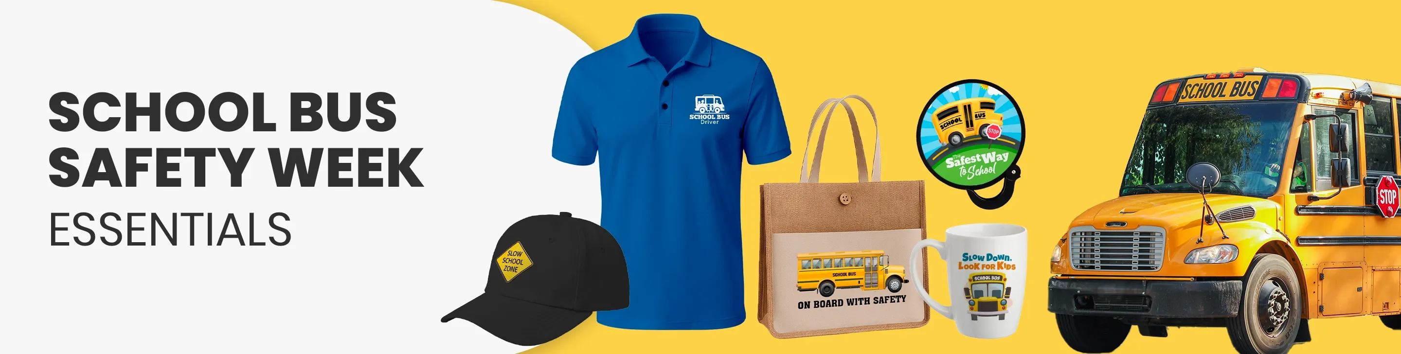 CustomShotGlassNow.com School Bus Safety Week