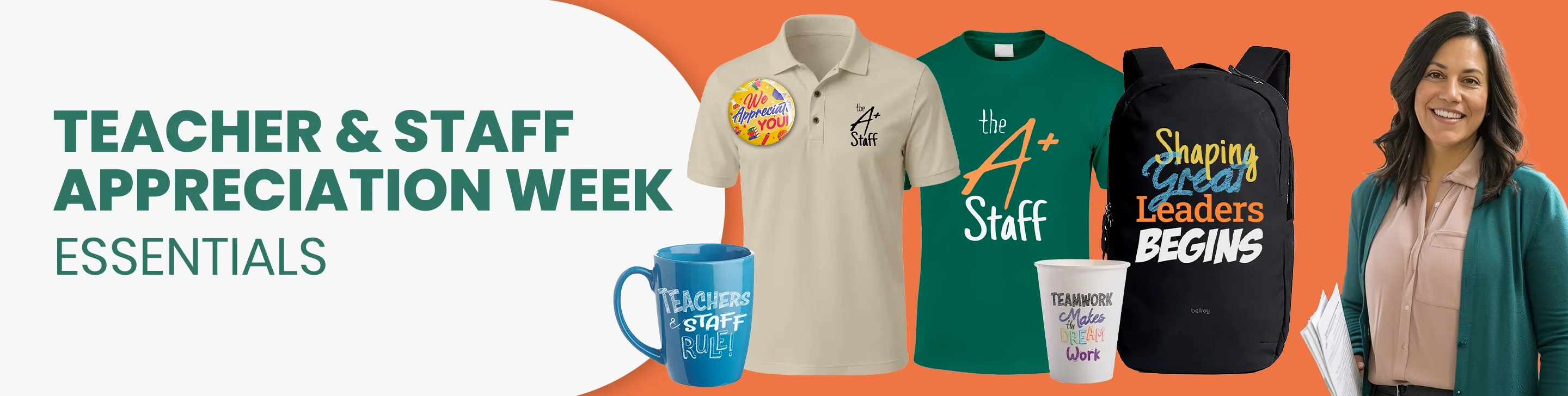 CustomShotGlassNow.com Teacher & Staff Appreciation Week