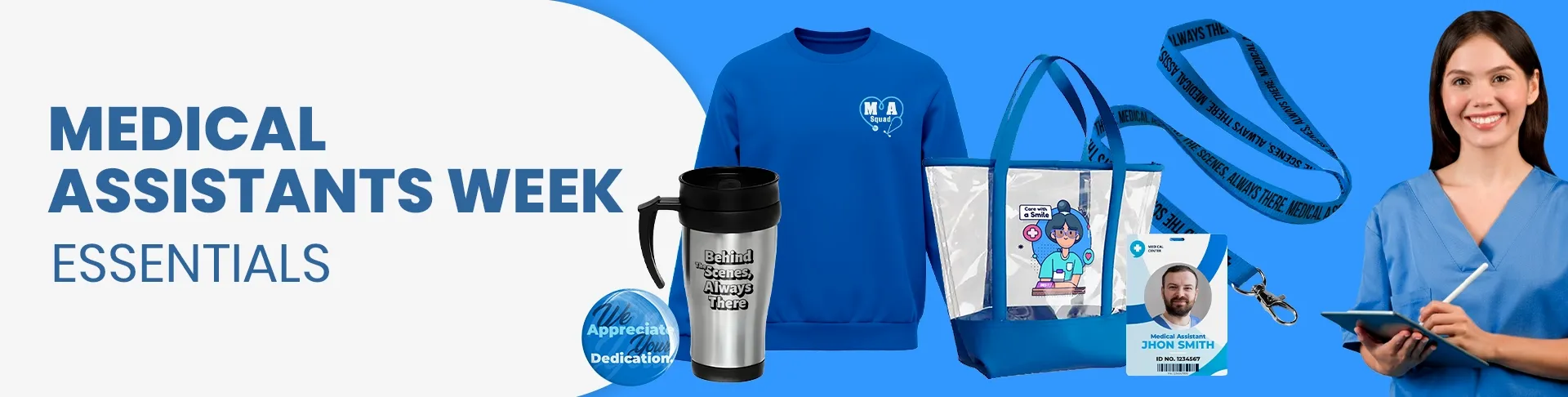 CustomShotGlassNow.com Medical Assistants Week