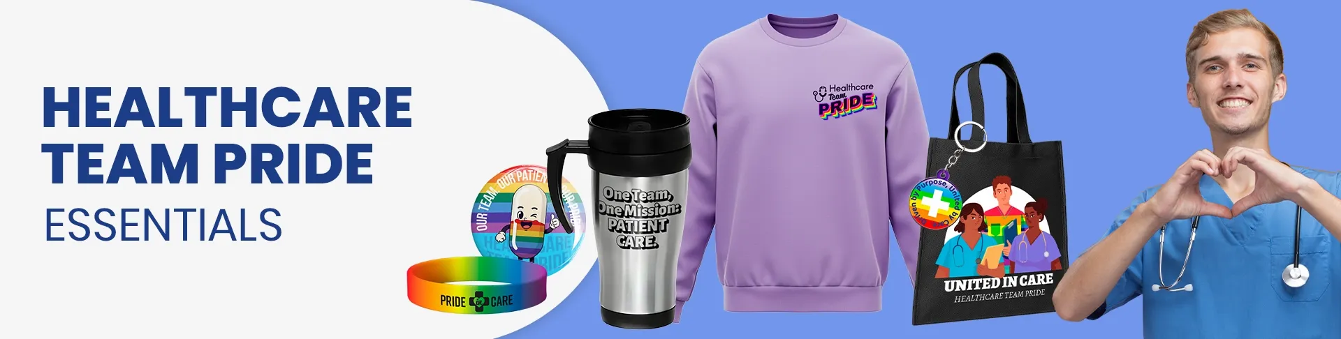 CustomShotGlassNow.com Healthcare Team Pride