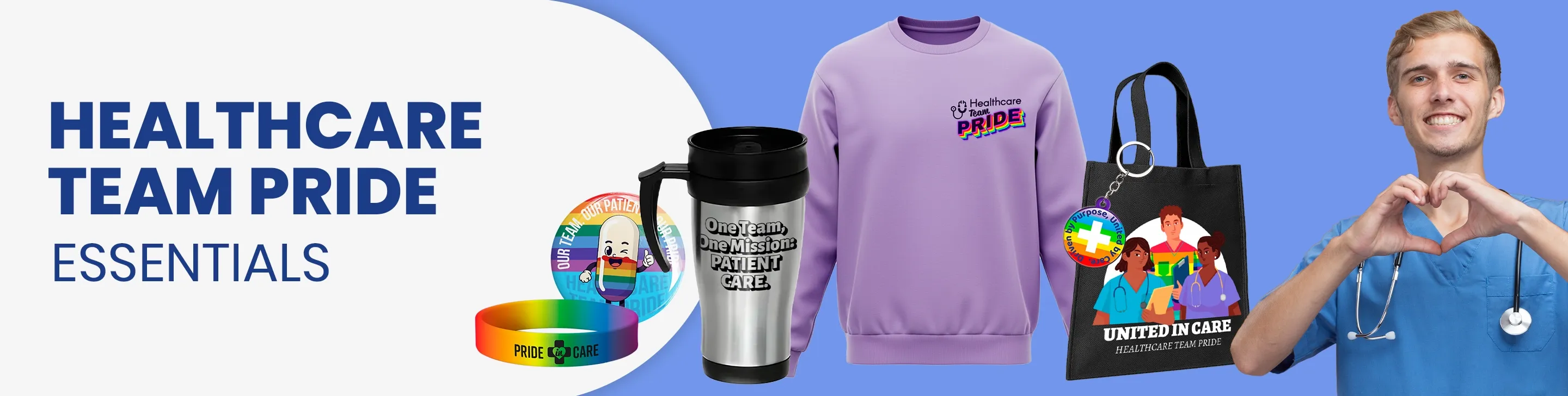 CustomShotGlassNow.com Healthcare Team Pride