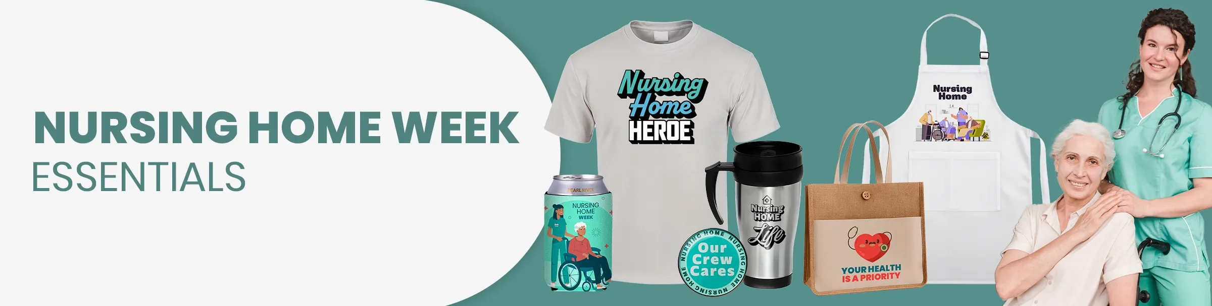CustomShotGlassNow.com Nursing Home Week