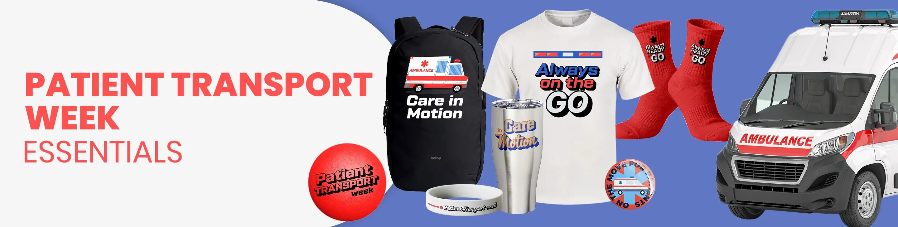 CustomShotGlassNow.com Patient Transport Week