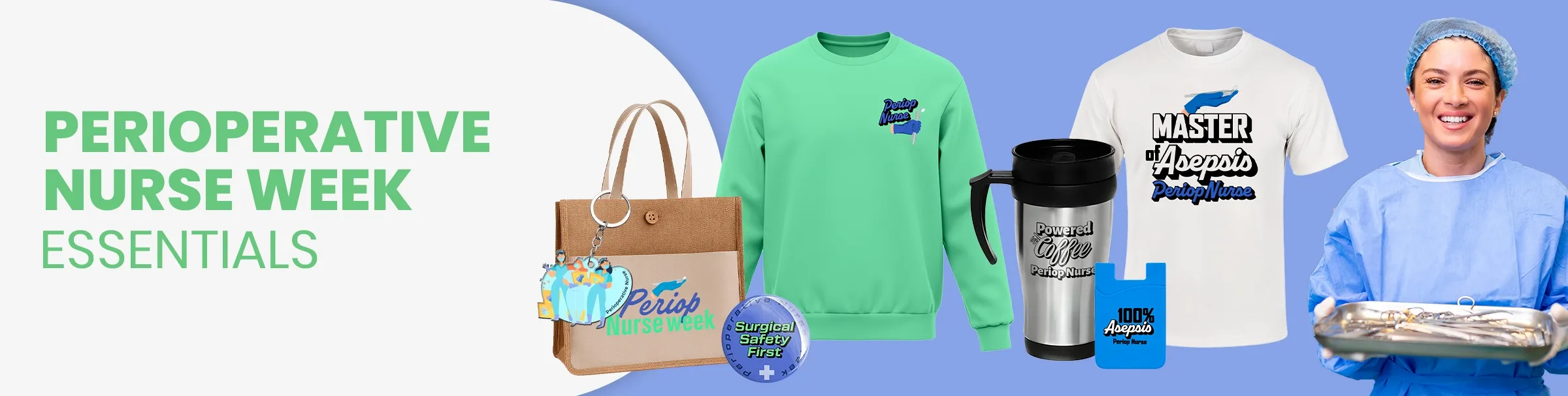 CustomShotGlassNow.com Perioperative Nurse Week