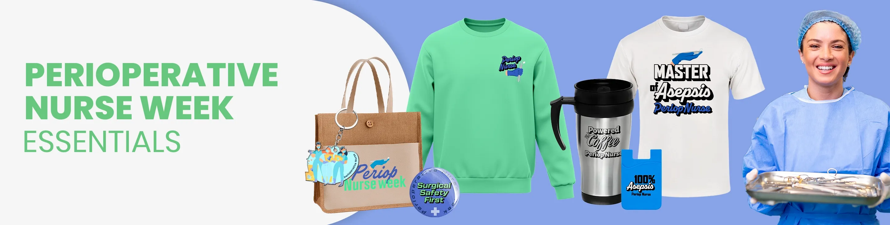 CustomShotGlassNow.com Perioperative Nurse Week