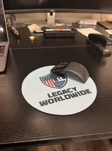 CustomShotGlassNow.com - Custom Round Mouse Pad