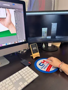 CustomShotGlassNow.com - Custom Round Mouse Pad