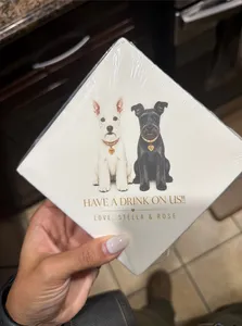 CustomShotGlassNow.com - Custom Paper Beverage Napkin