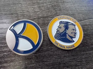 CustomShotGlassNow.com - Soft Enamel Golf Ball Markers
