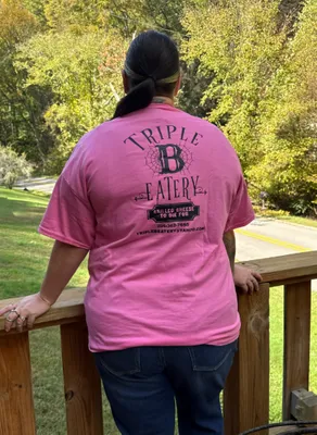 Gildan Adult Heavy Cotton T-Shirt - I own Triple B Eatery food truck I LOVE these shirts to show off my business info