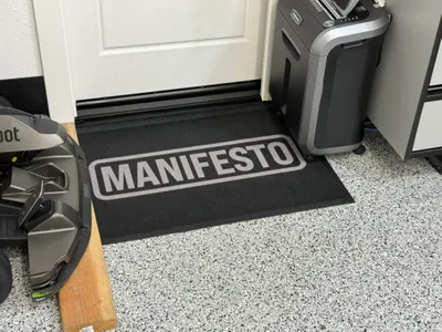 Logo Floor Mats - Garage