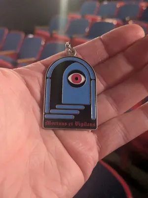 Metal Keychain - The Beacon Cinemas annual 12-hour movie marathon This year featuring vampire movies