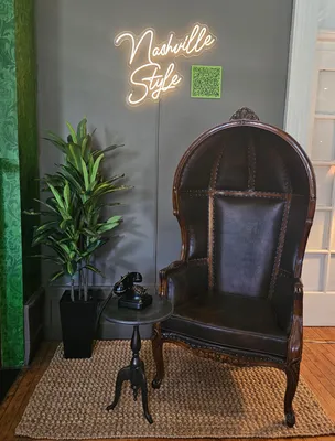 Custom Neon Sign - I have an 1890 AirBnB in Nashville TN A fun neon sign was the perfect touch of modern fun to create a photo opp moment for guests