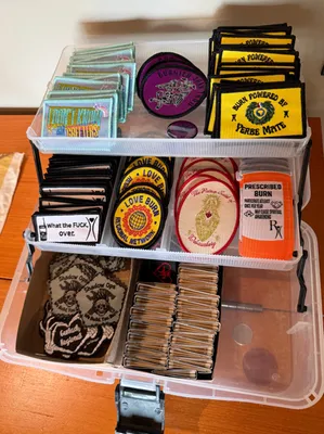 Embroidered Patches - Many of the patches I have made over the years
