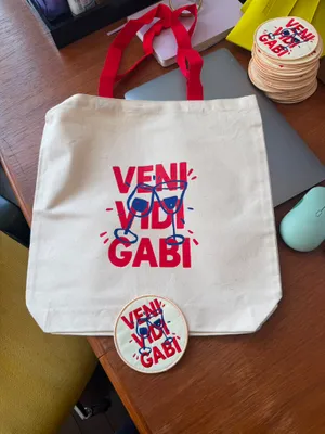 Embroidered Patches - The patch looks perfect just like the totes and other items we did custom for a birthday 1010 stars amazing