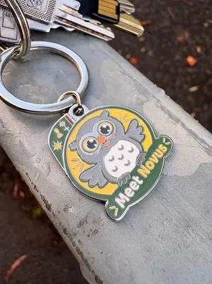 Metal Keychain - School Year 6 Open Evening