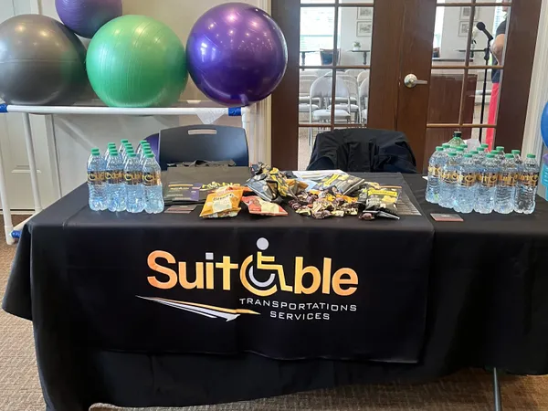 Suitable Transportation Services attended the Madeira Senior Expo connecting with local senior-care professionals and showcasing our branded display