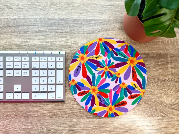 CustomShotGlassNow.com - Custom Round Mouse Pad