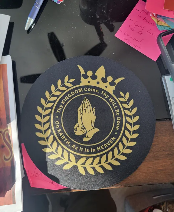 CustomShotGlassNow.com - Custom Round Mouse Pad