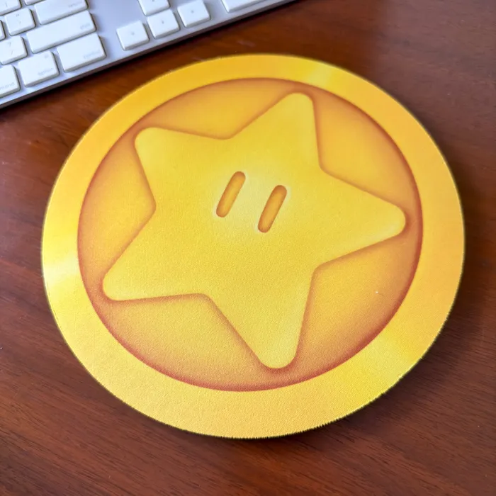 CustomShotGlassNow.com - Custom Round Mouse Pad