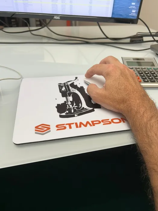 CustomShotGlassNow.com - Custom Printed Rectangular Mouse Pad