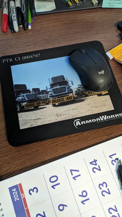 CustomShotGlassNow.com - Custom Printed Rectangular Mouse Pad