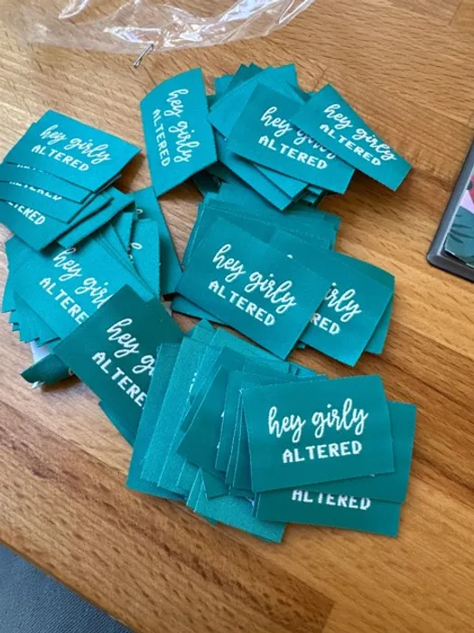 CustomShotGlassNow.com - Woven Labels