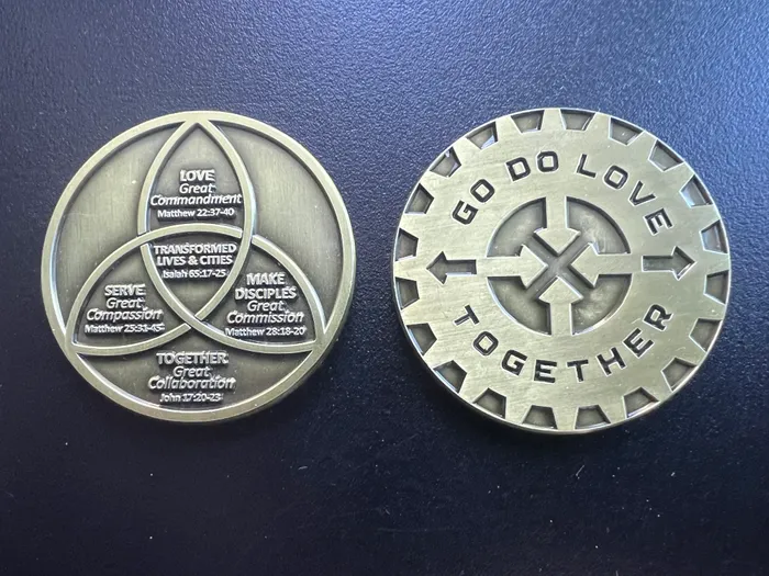 CustomShotGlassNow.com - Die Struck Challenge Coin
