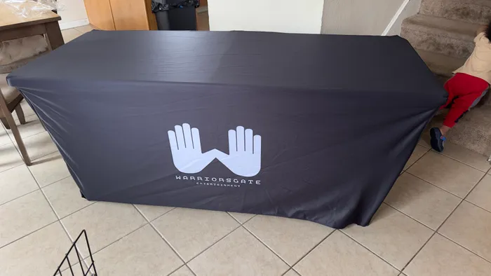 CustomShotGlassNow.com - Custom Rectangle Table Covers