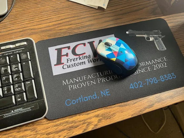CustomShotGlassNow.com - Custom Printed Rectangular Mouse Pad