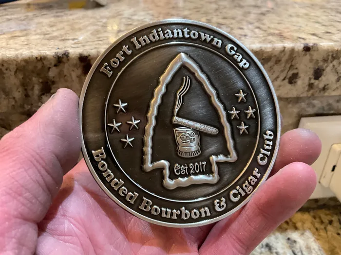 CustomShotGlassNow.com - 3D Challenge Coin