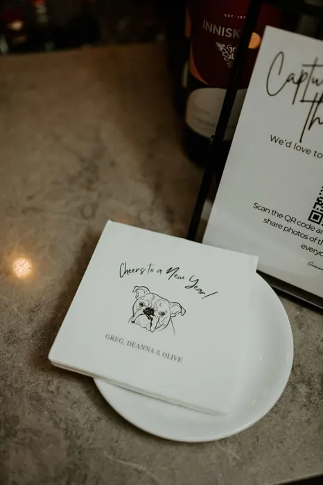 CustomShotGlassNow.com - Custom Beverage Napkin