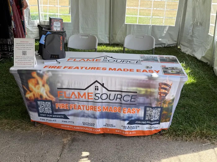 CustomShotGlassNow.com - Custom Zip Up Trade Show Display Tension Fabric 10' x 8'